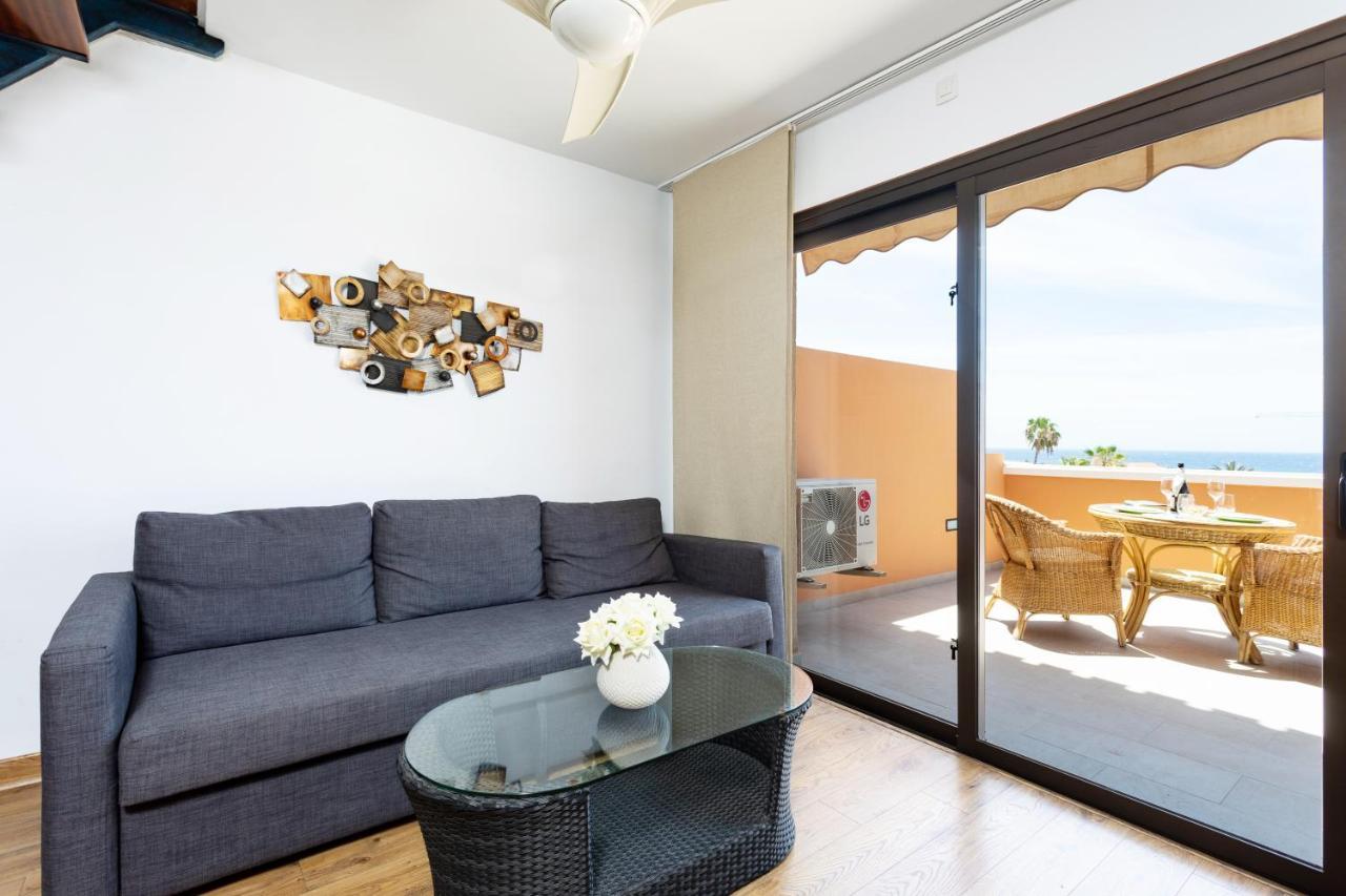 Exclusive Penthouse Playa Las Vistas 4 Close To The Sea And Beach, Aircondition For A Fee, Wifi, Terrace, Heated Pool Playa de las Americas  Eksteriør bilde