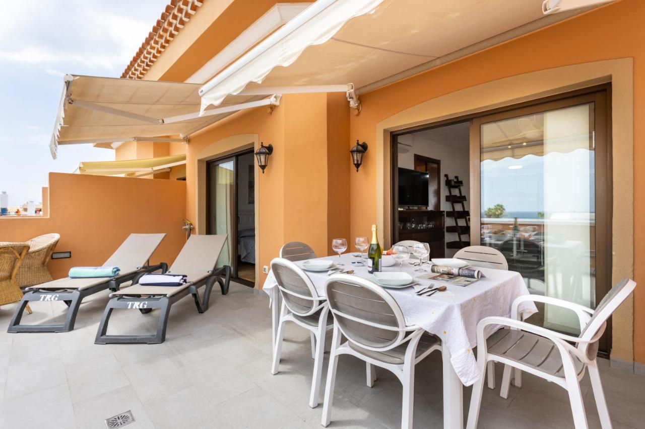 Exclusive Penthouse Playa Las Vistas 4 Close To The Sea And Beach, Aircondition For A Fee, Wifi, Terrace, Heated Pool Playa de las Americas  Eksteriør bilde
