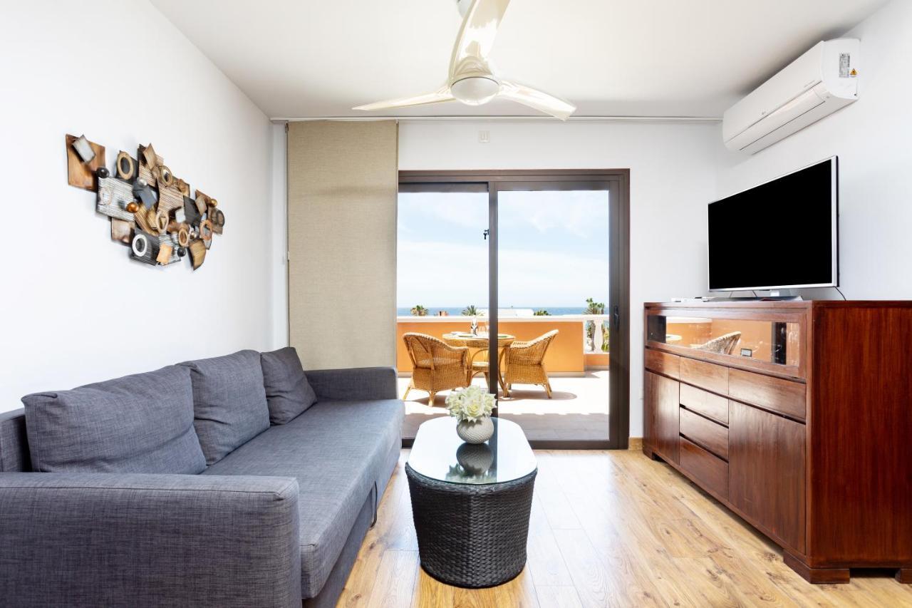 Exclusive Penthouse Playa Las Vistas 4 Close To The Sea And Beach, Aircondition For A Fee, Wifi, Terrace, Heated Pool Playa de las Americas  Eksteriør bilde