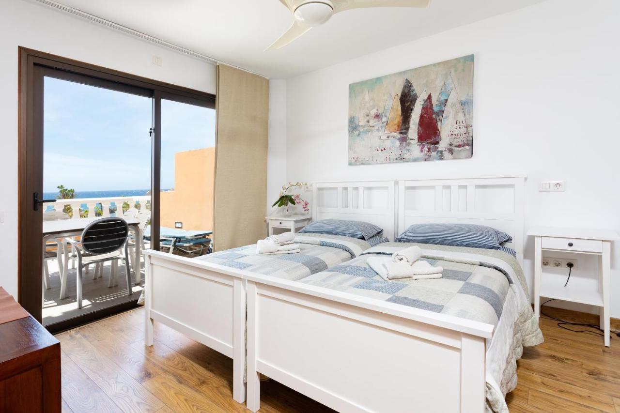 Exclusive Penthouse Playa Las Vistas 4 Close To The Sea And Beach, Aircondition For A Fee, Wifi, Terrace, Heated Pool Playa de las Americas  Eksteriør bilde